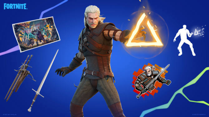 Fortnite pozyskało najsłynniejszego łowcę potworów. Wiedźmin Geralt wkracza do akcji [2]