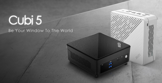 MSI Cubi 5 12M – tajwański producent zapowiedział nowe komputery typu Mini-PC [1]