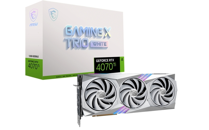 MSI GeForce RTX 4080 i RTX 4070 Ti GAMING X TRIO WHITE. Tajwańczycy prezentują wydajne karty graficzne w białym kolorze [2]