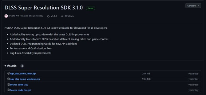 NVIDIA DLSS 3.1 - nowy pakiet bibliotek SDK wprowadza opcję automatycznej aktualizacji plików w grach [2]