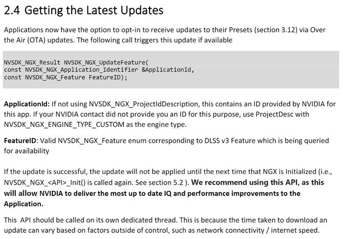 NVIDIA DLSS 3.1 - nowy pakiet bibliotek SDK wprowadza opcję automatycznej aktualizacji plików w grach [3]