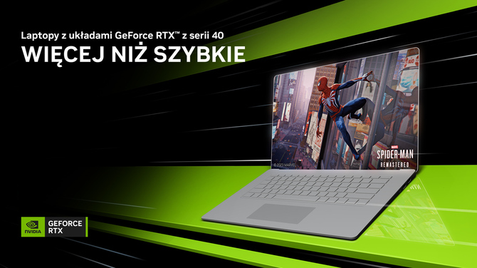 Notebooki z układami NVIDIA GeForce RTX 4050, RTX 4060 i RTX 4070 będą drogie. Pierwsze modele pojawiły się w Polsce [1]