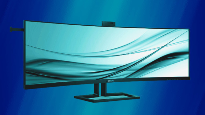 Philips prezentuje dwa nowe zakrzywione monitory biznesowe z serii 6000. Można liczyć na przekątną ekranu 44,5 cala [1]