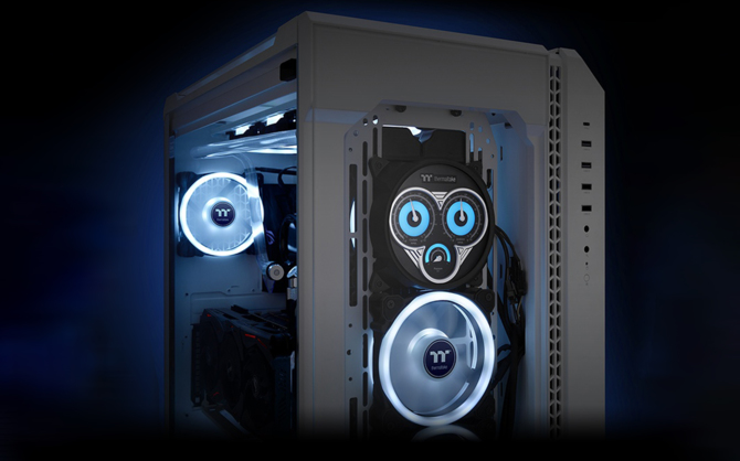 Tabloul de bord Thermaltake Pacific TF3 pentru sistemul de răcire cu lichid – Tabloul de bord pentru instrumentul de răcire cu apă