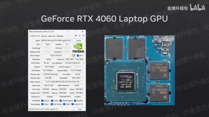 NVIDIA GeForce RTX 4070 Laptop GPU ma dość rozczarowujące osiągi w pierwszych testach wydajności [13]