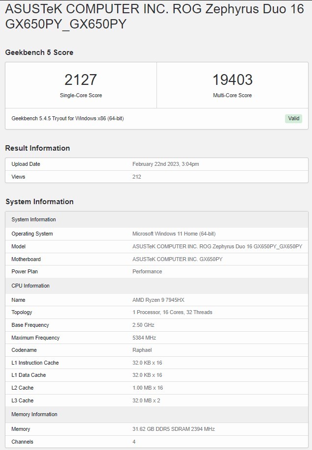 AMD Ryzen 9 7945HX został przetestowany - idzie łeb w łeb z 24-rdzeniowymi Intel Core i9-13900HX i Core i9-13980HX [4]