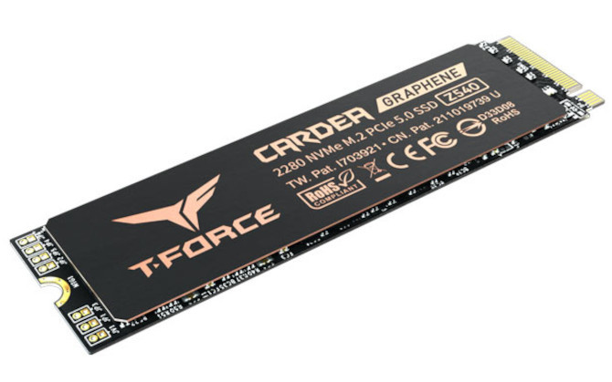 T-FORCE CARDEA Z540 M.2 PCIe 5.0 SSD - TeamGroup wprowadza dysk z protokołem NVMe 2.0 i nowoczesnymi rozwiązaniami [5]