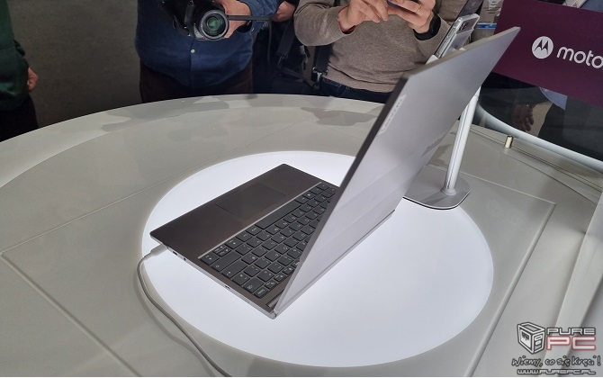 Lenovo ThinkBook - na targach MWC w Barcelonie pokazano działający prototyp laptopa ze zwijanym ekranem [nc1]