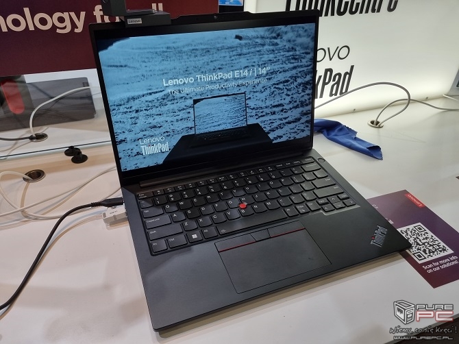 Lenovo ThinkPad E14 5. generacji oraz ThinkPad E16 1. generacji - biurowe laptopy z Intel Raptor Lake oraz AMD Ryzen 7030 [nc1]