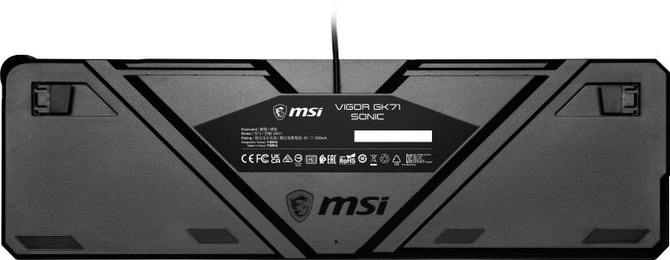 MSI Vigor GK71 w nowej wersji. Klawiatura dostępna z przełącznikami o szybkim i wyczuwalnym punkcie aktywacji [3]