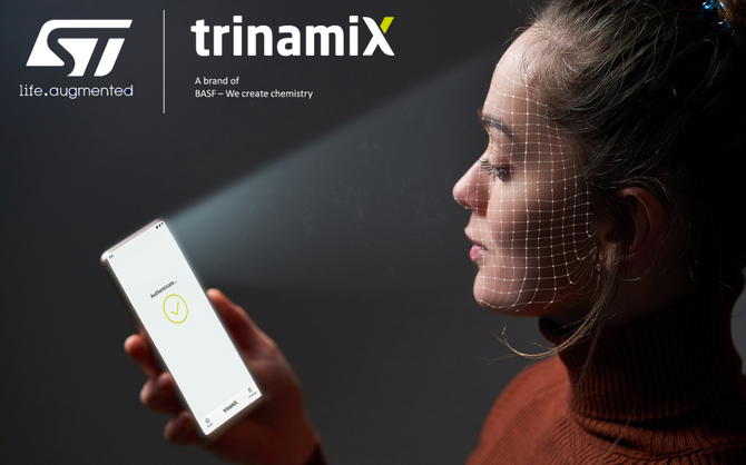 Firma trinamiX prezentuje innowacyjny czujnik pod ekranem, który wykrywa prawdziwą skórę. Nie oszukasz go byle zdjęciem [1]