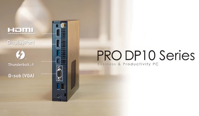 MSI PRO DP10 13M - zaprezentowano nowe komputery typu Mini-PC. Na pokładzie procesor Intel Core i7-1360P  [1]