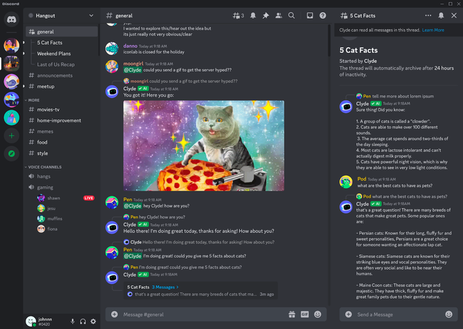 Discord testuje możliwości sztucznej inteligencji. AI odpowie na pytania użytkowników i pomoże w moderacji serwera [2]