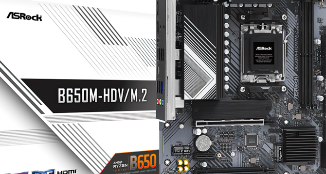 ASRock B650M-HDV/M.2 - oto pierwsza budżetowa płyta główna dla procesorów AMD Ryzen 7000 [3]
