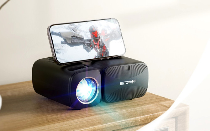 BlitzWolf BW-V3 Mini LED - tani projektor z funkcją Screen Mirroring dostępny globalnie. Teraz kupimy go o ponad połowę taniej [1]
