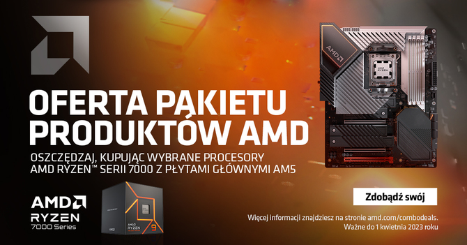 AMD Ryzen 7000 - rusza nowa akcja promocyjna z rabatami przy wyborze płyt głównych AM5 oraz pamięci RAM DDR5 [2]