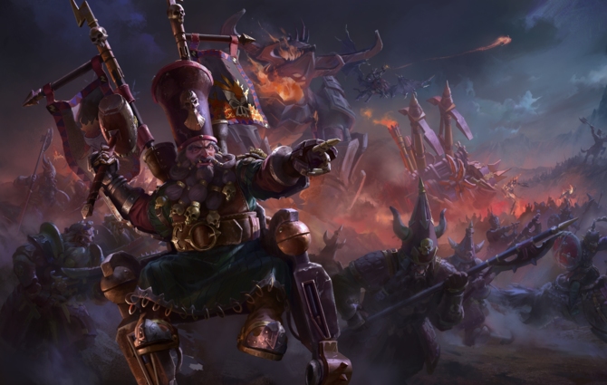 Total War: Warhammer III - nadchodzi Forge of the Chaos Dwarfs. Piękny filmowy zwiastun DLC z wielkim oblężeniem [1]