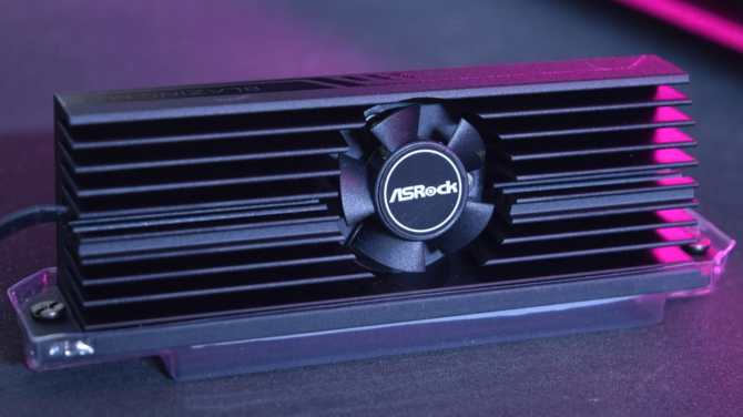 ASRock wypuszcza nową serię aktywnych coolerów Fan-Heatink dla szybkich dysków SSD M.2 PCIe 5.0 [1]