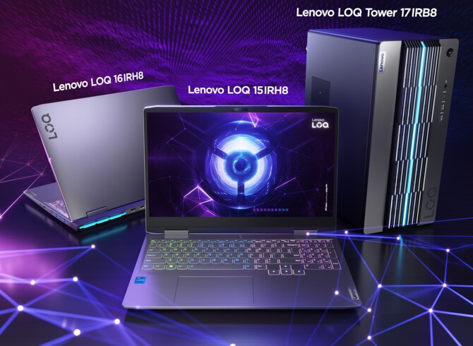 Lenovo LOQ - nowa marka notebooków do gier oraz gotowych zestawów komputerowych z NVIDIA GeForce RTX 4000 [2]