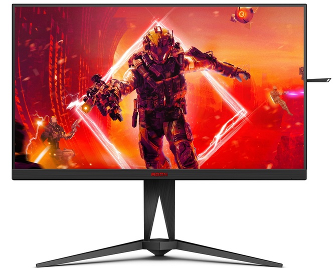 AOC AGON AG325QZN/EU - znamy cenę 32-calowego monitora dla graczy z ekranem Fast VA i z odświeżaniem 240 Hz [3]