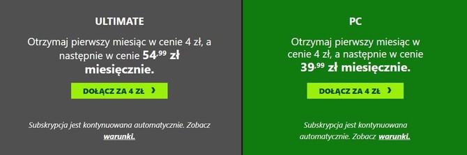 Microsoft is giving up on promoting Game Pass for PLN 4. The giant has issued a statement on the matter [3]