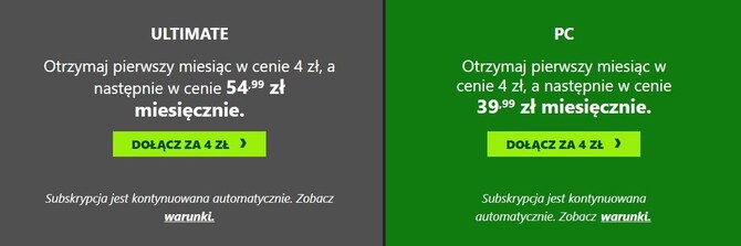 Microsoft is giving up on promoting Game Pass for PLN 4. The giant has issued a statement on the matter [3]