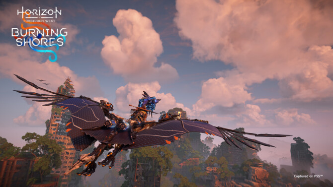 Horizon Forbidden West: Burning Shores - new shots from the game.  The creators boast of next-gen clouds [5]