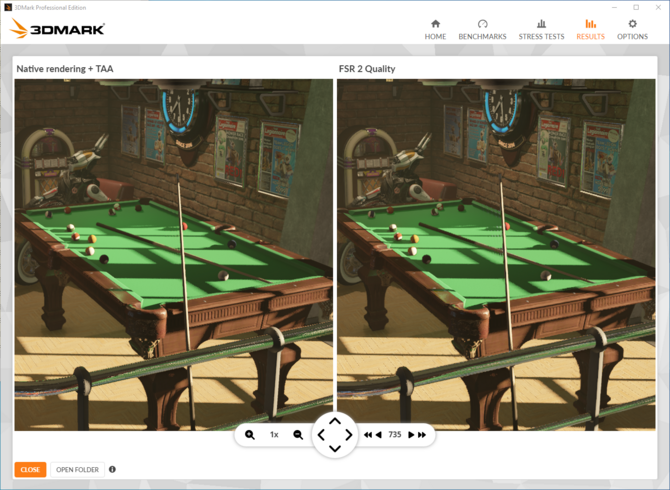 3DMark has been enriched with a performance test using the AMD FSR 2 technique [6]