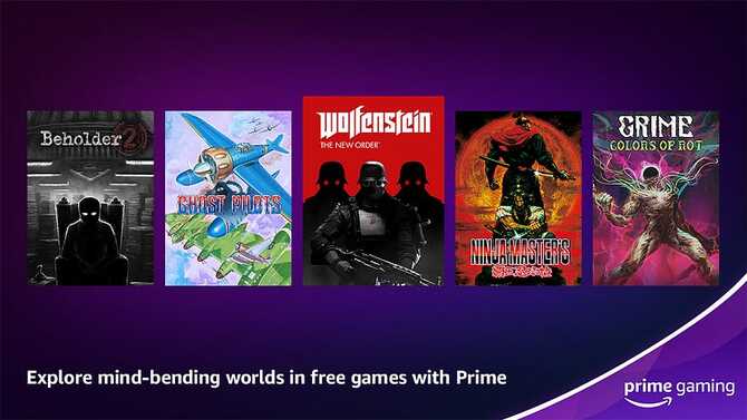 Amazon z ciekawym doborem kwietniowych gier w ramach subskrybcji Prime Gaming. Wolfenstein, Icewind Dale i inne [1]