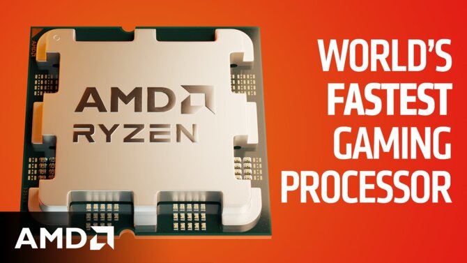 AMD Ryzen 7 7800X3D ma być średnio 7% wydajniejszy w grach od Intel Core i9-13900K [1]