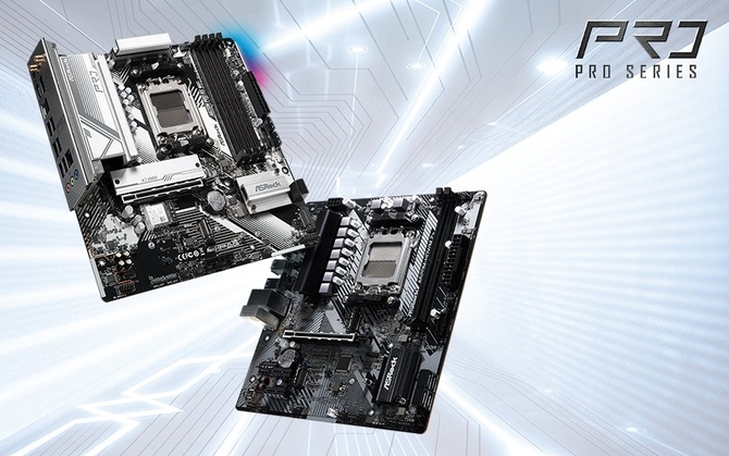 ASRock A620M Pro RS WiFi with unexpected PCIe 5.0 support.  The motherboard handled the fast SSD without any problems [1]