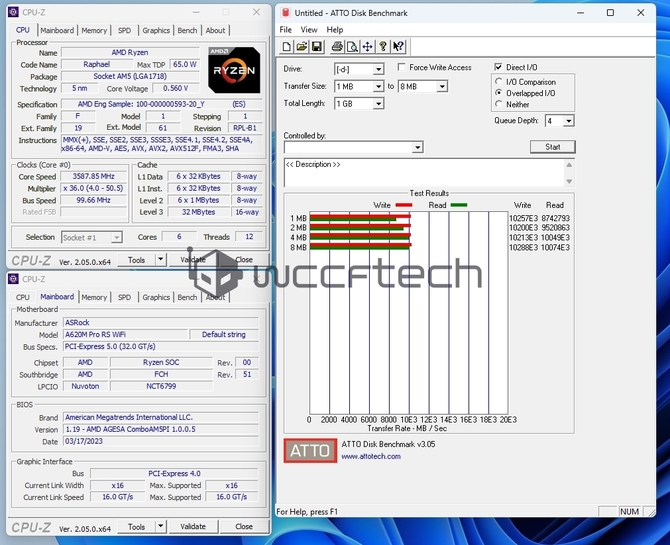 ASRock A620M Pro RS WiFi z niespodziewanym wsparciem PCIe 5.0. Płyta główna bezproblemowo obsłużyła szybki nośnik SSD [2]