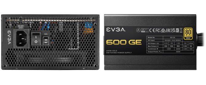 EVGA zaprezentowała dobrze wycenione zasilacze z serii GE stawiające na minimalizm, cichą prace i certyfikat 80 PLUS Gold [3]