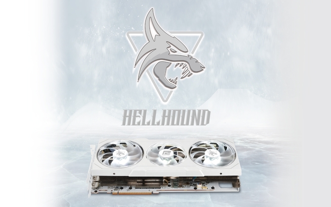 PowerColor Radeon RX 7900 XTX Hellhound Spectral White – prima placă grafică albă din seria RDNA 3 de la PowerColor