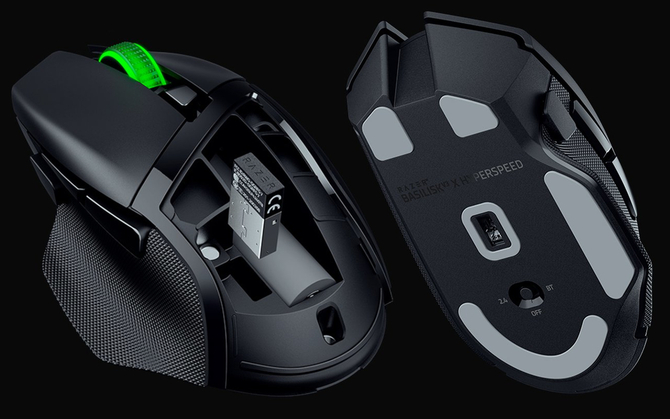 Razer Basilisk V3 X HyperSpeed - gamingowa mysz bezprzewodowa z wieloma opcjami konfiguracji i zasilaniem bateryjnym [3]