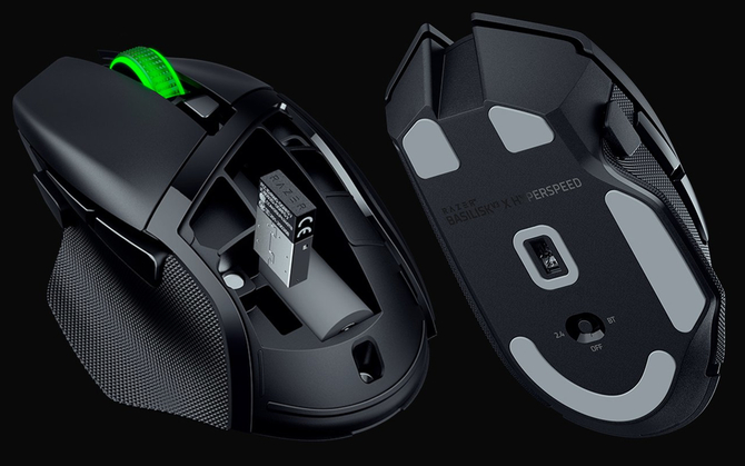 Razer Basilisk V3 X HyperSpeed - gamingowa mysz bezprzewodowa z wieloma opcjami konfiguracji i zasilaniem bateryjnym [3]