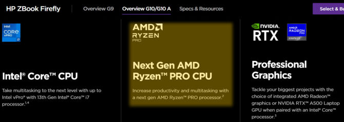 HP ZBook Firefly 14 G10 - biznesowy ultrabook otrzyma procesory AMD Ryzen PRO 7040HS [5]