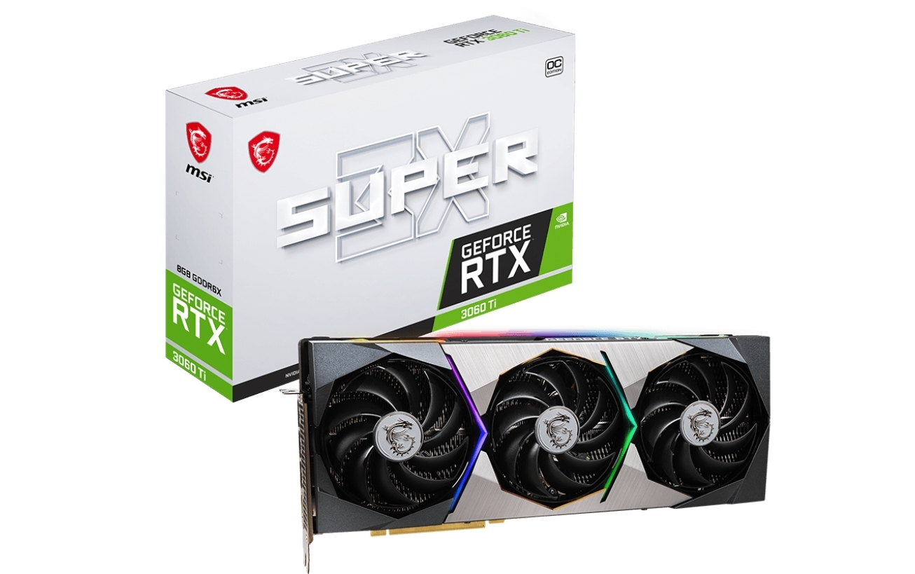 MSI GeForce RTX 3060 Ti SUPER 3X - Tajwańczycy