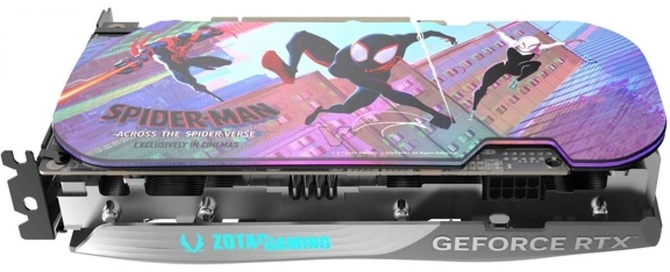 ZOTAC oraz Sony prezentują karty graficzne GeForce RTX 4070 z motywami z filmu Spider-Man: Across the Spider-Verse [4]