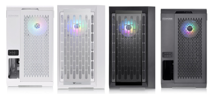 Thermaltake CTE C750 - airy Full Tower housing with an unusual arrangement of components at an angle of 90 degrees [5]