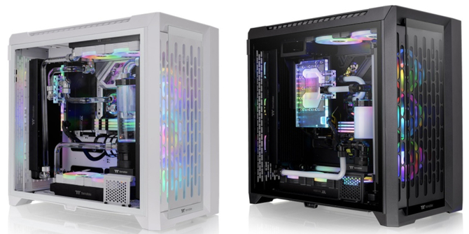 Thermaltake CTE C750 - airy Full Tower housing with an unusual arrangement of components at an angle of 90 degrees [2]