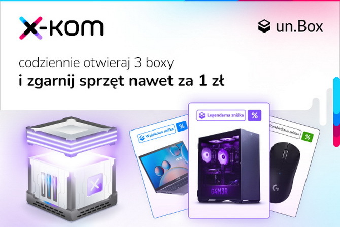 Niższe ceny na dyski SSD, pamięć RAM, konsole, telewizory, słuchawki i smartfony. Ruszyły majowe promocje w x-kom [nc1]