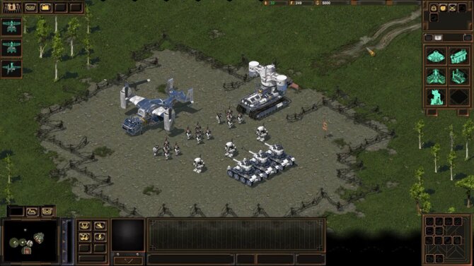 DORF REAL TIME STRATEGIC Conflict – A promising retro strategy is on the way.  A project for fans of the first Command & Conquer game
