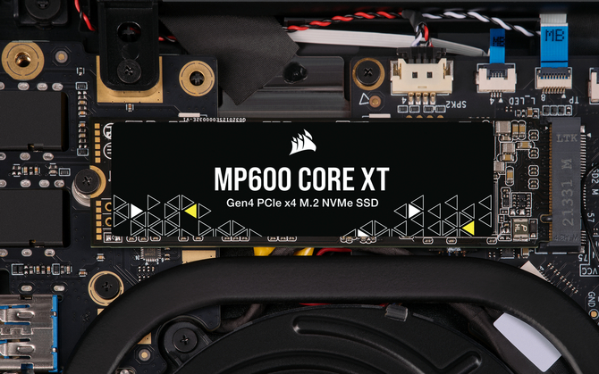 Corsair MP600 MINI oraz MP600 CORE XT - producent wprowadza do oferty szybkie dyski SSD M.2 zgodne z PCIe Gen 4.0 [1]