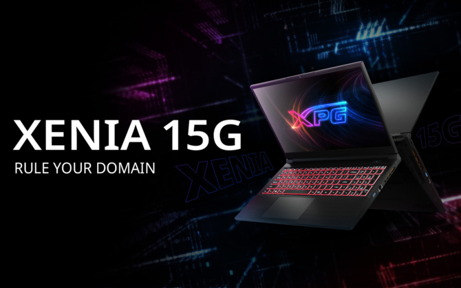 XPG XENIA 15G – ADATA’s new gaming laptop with Intel Core i7-13700H and NVIDIA GeForce RTX 40 series graphics