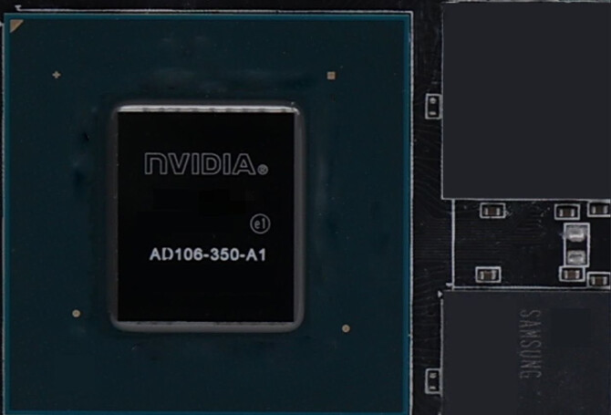 NVIDIA GeForce RTX 4060 Ti - sfotografowano rdzeń AD106-350 i pamięć karty. Potwierdziły się wcześniejsze przypuszczenia [2]