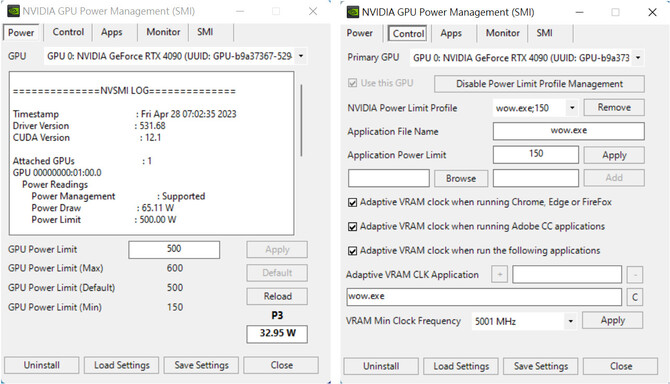 NVIDIA Power Management - opublikowano oprogramowanie pozwalające na tworzenie profili poboru mocy [2]
