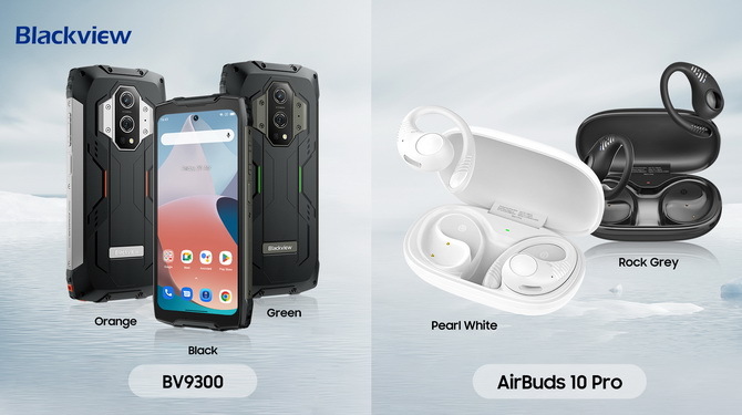 Blackview prezentuje nowy smartfon Blackview BV9300 Rugged oraz wysokiej klasy słuchawki douszne AirBuds 10 Pro [1]