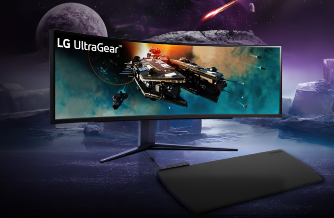 LG UltraGear 49GR85DC - 49-calowy monitor VA do gier z odświeżaniem 240 Hz i certyfikatem VESA DisplayHDR 1000 [1]