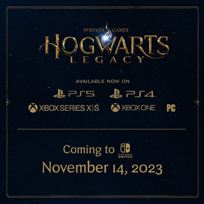 Hogwarts Legacy zadebiutuje znacznie później na Nintendo Switch - twórcy chcą dopracować grę na przenośną konsolę [2]
